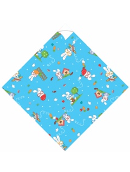 SACO 2 BOCAS PIPPO PEROLADO 35CMX35CM AZUL COM 25 UNIDADE ALBANO