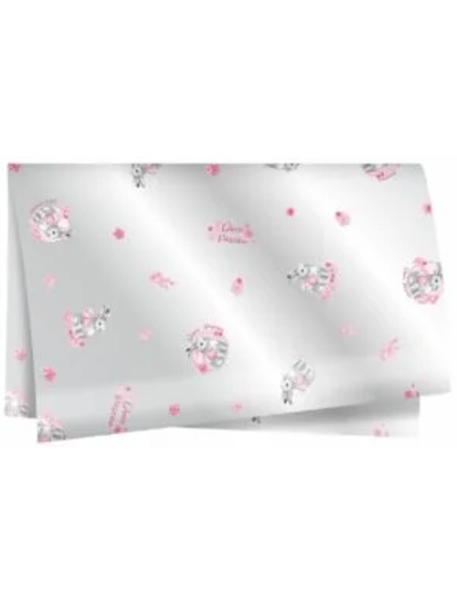 POLI DOCE PASCOA INCOLOR 69CMX89CM ROSA COM 25 UNIDADES ALBANO
