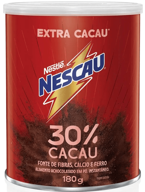 ACHOCOLATADO EM PO NESCAU EXTRA CACAU 30% 180G NESTLE