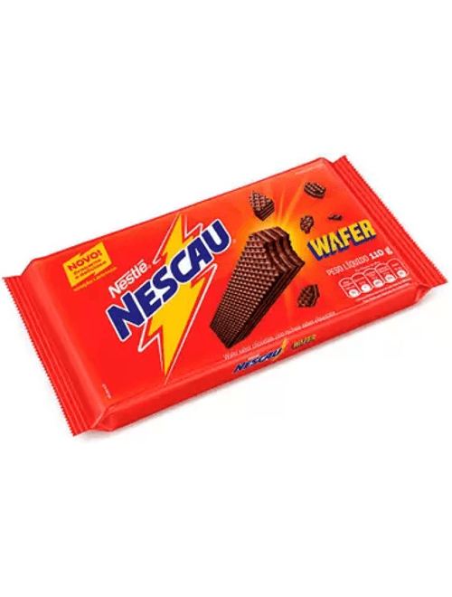 BISOITO WAFER NESCAU CHOCOLATE 110G NESTLE