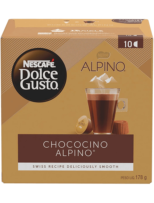 NESCAFE DOLCE GUSTO CHOCOCINO ALPINO COM 10 CAPSULAS NESTLE