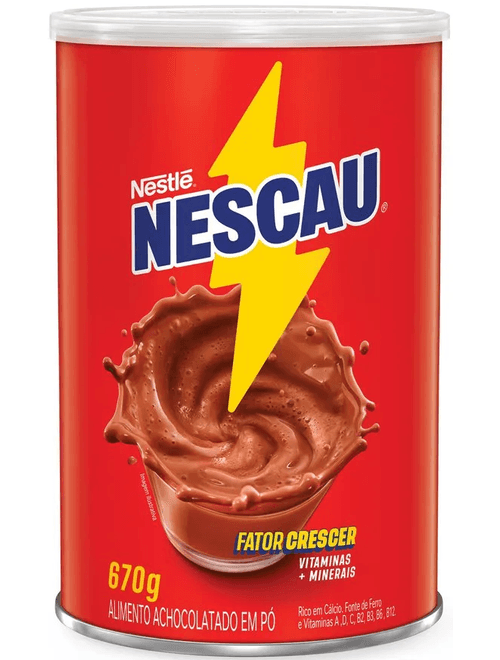 ACHOCOLATADO EM PO NESCAU 670G NESTLE
