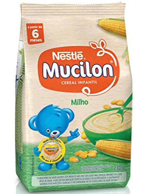 CEREAL INFANTIL MUCILON MILHO 180G SACHET NESTLE
