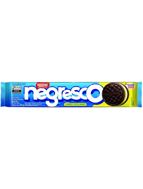 BISCOITO RECHEADO NEGRESCO LIMAO SICILIANO 90G NESTLE