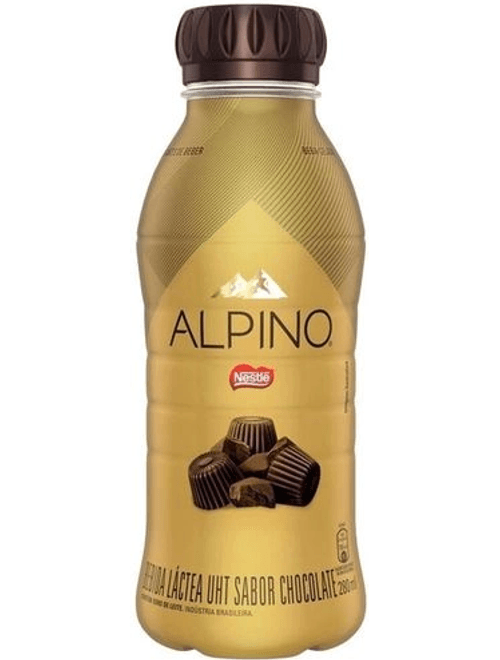BEBIDA LACTEA ALPINO SABOR CHOCOLATE AO LEITE 280ML NESTLE