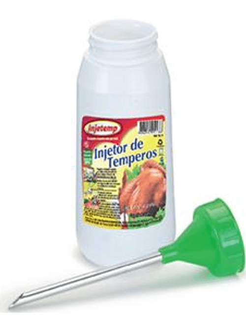 INJETOR DE TEMPEROS COM AGULHA EM ALUMINIO CAPACIDADE 350ML DONA COTTA
