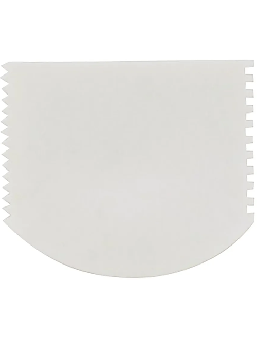 RASPADOR 4 FACES 12,5CMX11,5CM BRANCO SOLRAC