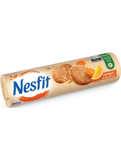 BISCOITO NESFIT LARANJA E CENOURA 160G NESTLE