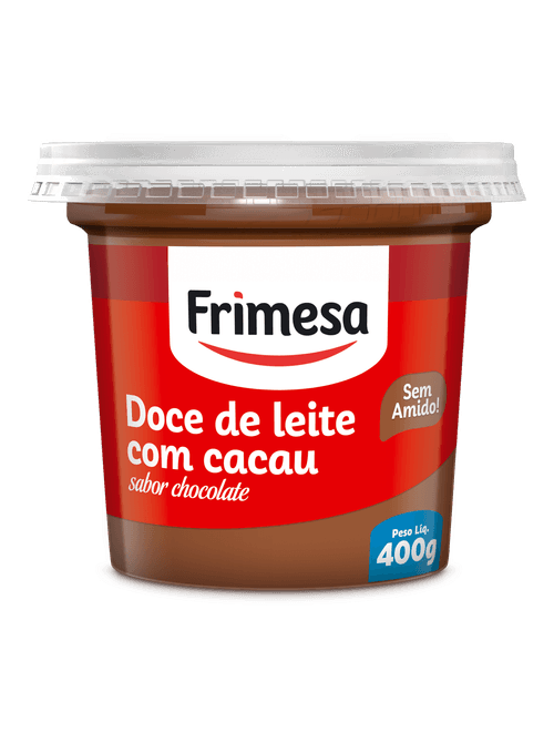 DOCE DE LEITE COM CACAU SABOR CHOCOLATE 400G FRIMESA