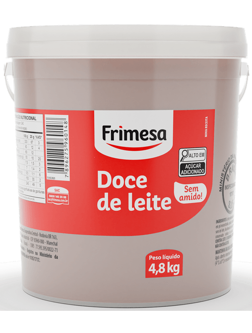DOCE DE LEITE 4,8KG FRIMESA