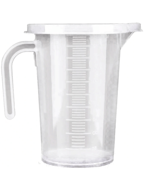 COPO MEDIDOR DE PLASTICO COM TAMPA 500ML ALLONSY