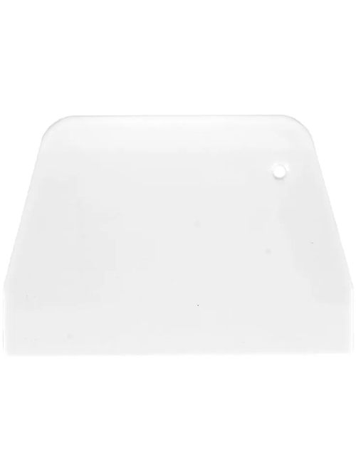 ESPATULA RASPADORA 19,5CMX12,8CM BRANCA ALLONSY