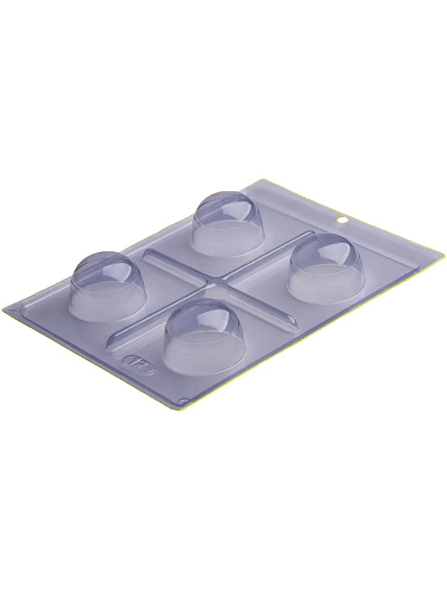 FORMA PARA CHOCOLATE TRUFA GRANDE 60G COM 3 PARTES PORTO FORMAS