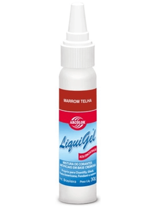 CORANTE LIQUIGEL MARROM TELHA 30G ARCOLOR