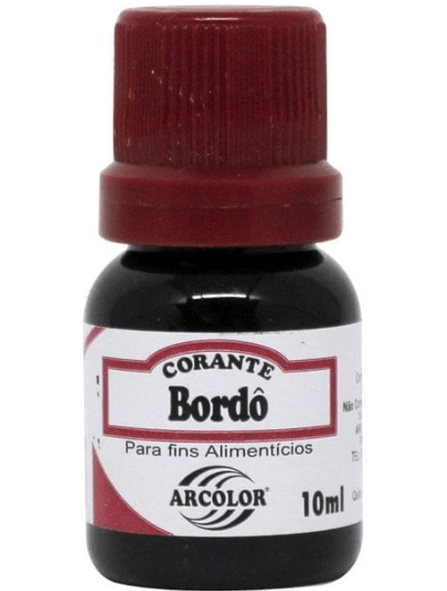 CORANTE LIQUIDO BORDO 10ML ARCOLOR