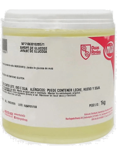 XAROPE DE GLUCOSE 1KG MIX