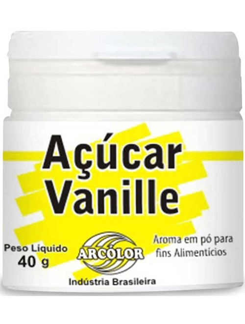 ACUCAR VANILLE 40G ARCOLOR