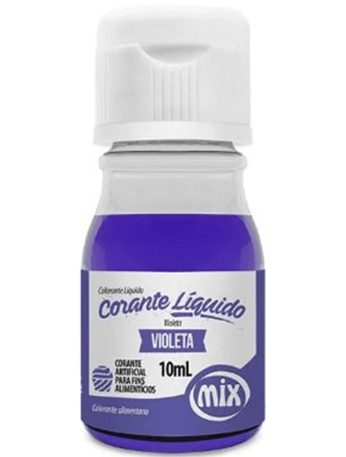 CORANTE LIQUIDO VIOLETA 10ML MIX