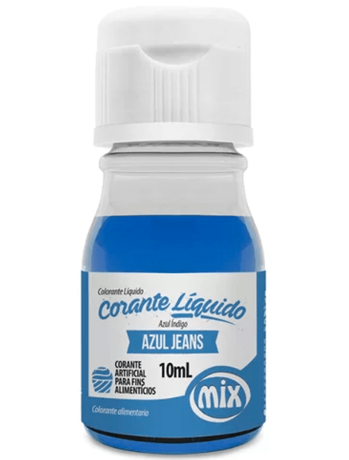 CORANTE LIQUIDO AZUL JEANS 10ML MIX
