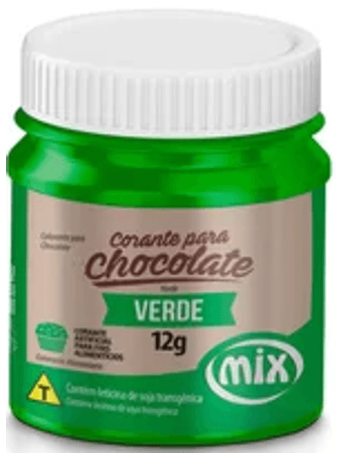 CORANTE PARA CHOCOLATE VERDE 12G MIX