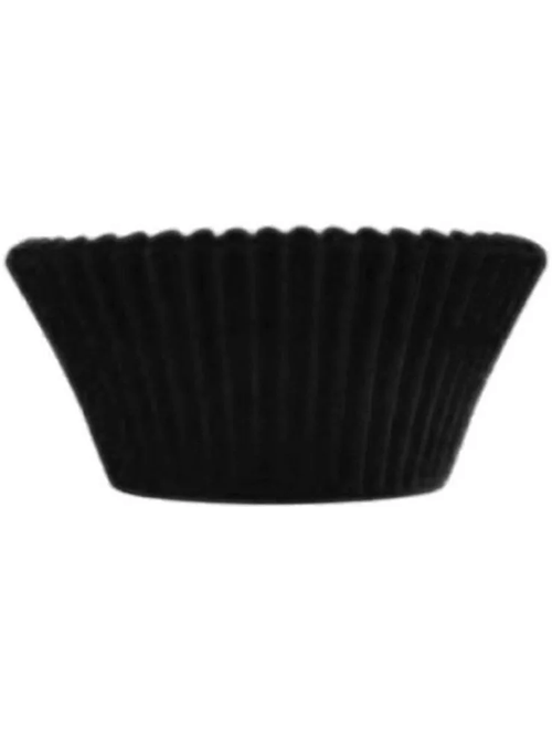 FORMINHA PARA MINI CUPCAKE PRETA COM 54 UNIDADES ULTRAFEST