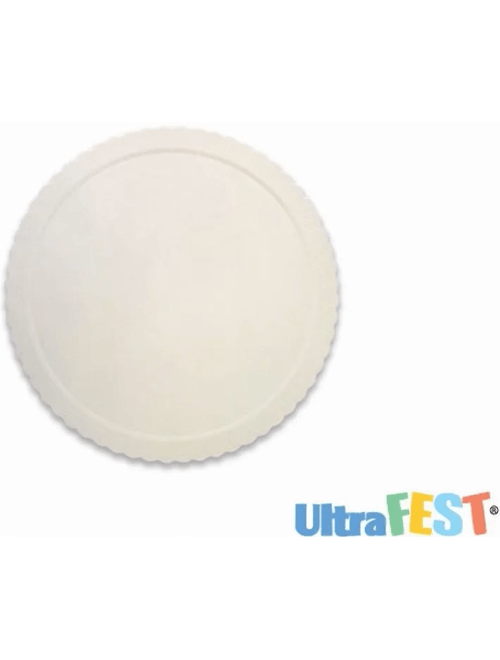 CAKEBOARD REDONDO BRANCO 28CM ULTRAFEST