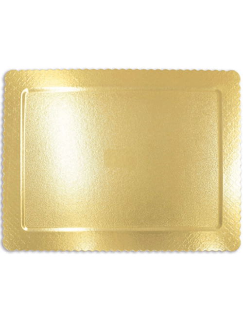 CAKEBOARD RETANGULAR OURO 30CMX40CM ULTRAFEST