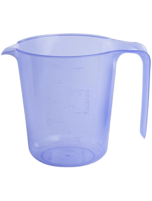 MEDIDORA COM ALCA AZUL 500ML DONA COTTA