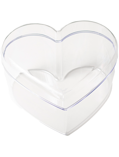 CAKE BOX CORACAO COM TAMPA 750ML BLUE STAR