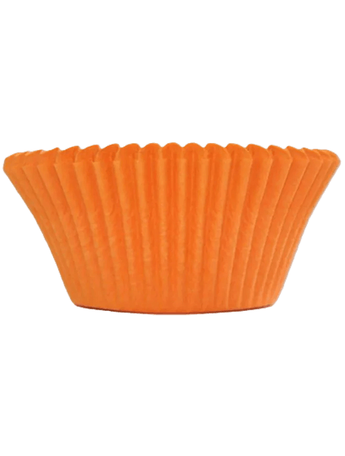 FORMINHA PARA CUPCAKE LARANJA COM 57 UNIDADES ULTRAFEST