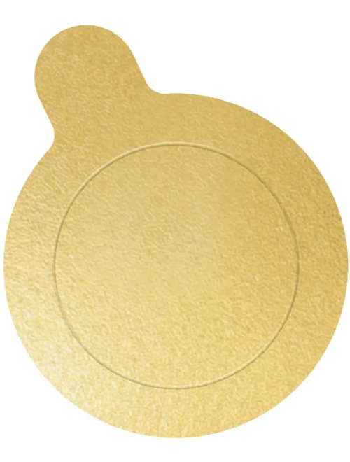 BASE DOCE REDONDO OURO 8CM COM 20 UNIDADES ULTRAFEST