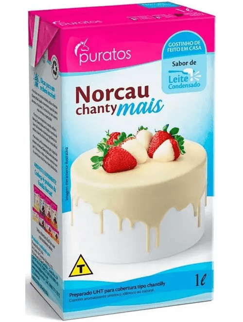 CHANTILLY LEITE CONDENSADO 1L NORCAU