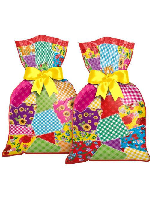 SACOLA PLASTICA 14CM X 27CM ARRAIA COM 8 UNIDADES REGINA
