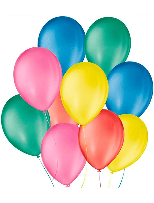 BALAO LISO 9 SORTIDO COM 50 UNIDADES FESTBALL