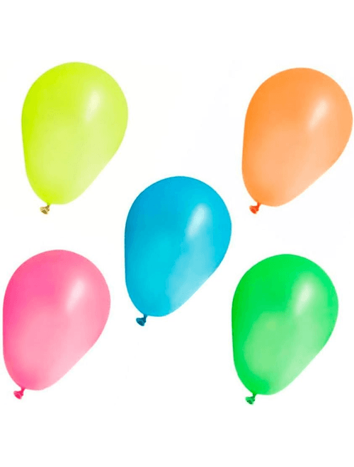 BALAO LISO 9 NEON SORTIDO COM 50 UNIDADES FESTBALL