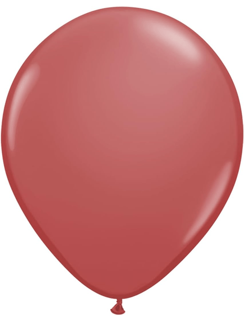 BALAO LISO 9 TERRACOTA COM 50 UNIDADES FESTBALL