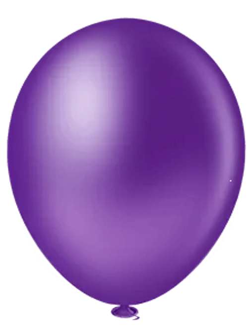 BALAO LISO 9 ROXO COM 50 UNIDADES FESTBALL