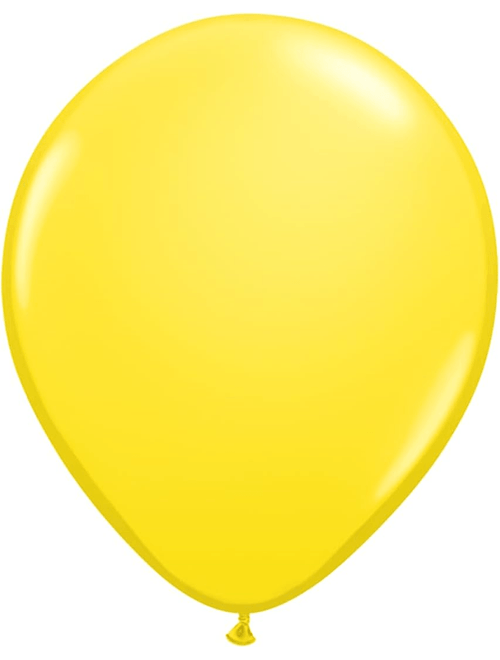 BALAO LISO 7 AMARELO COM 50 UNIDADES FESTBALL