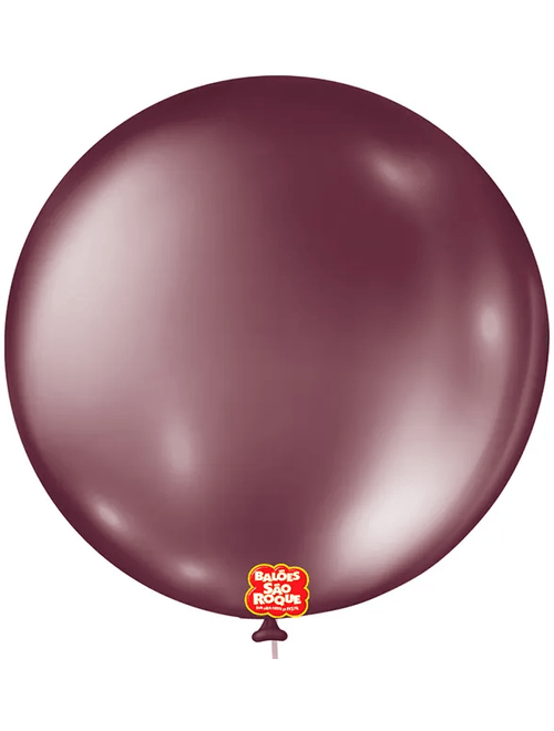 BALAO METALLIC BALLOON 5 MARSALA COM 25 UNIDADES SAO ROQUE