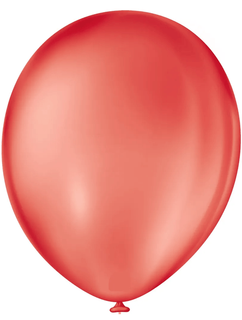 BALAO LISO 12 VERMELHO COM 25 UNIDADES FESTBALL