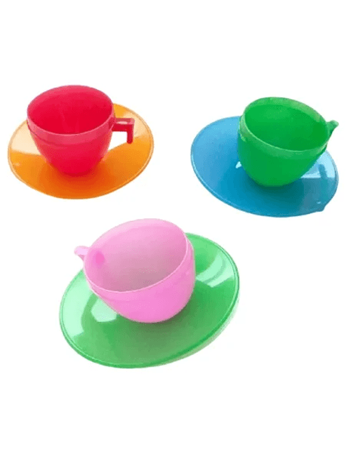 MINI BRINQUEDO XICARA COM 5 UNIDADES CHOCOMAR