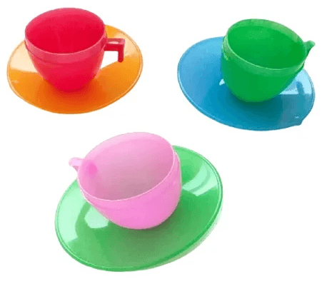 MINI BRINQUEDO XICARA COM 5 UNIDADES CHOCOMAR - Doces Vaz