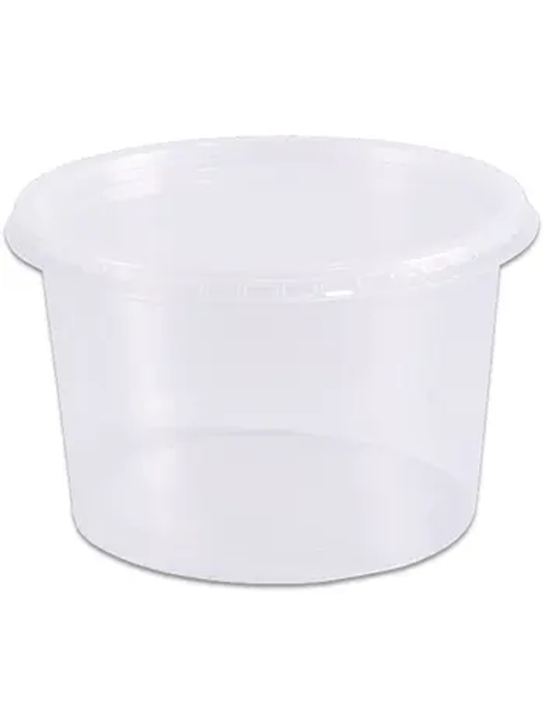 POTE REDONDO COM TAMPA 1000ML COM 24 UNIDADES PRAFESTA