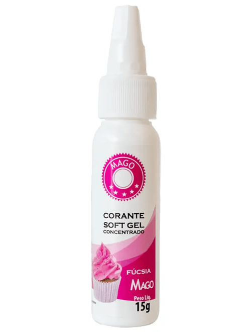 CORANTE SOFT GEL 15G FUCSIA MAGO