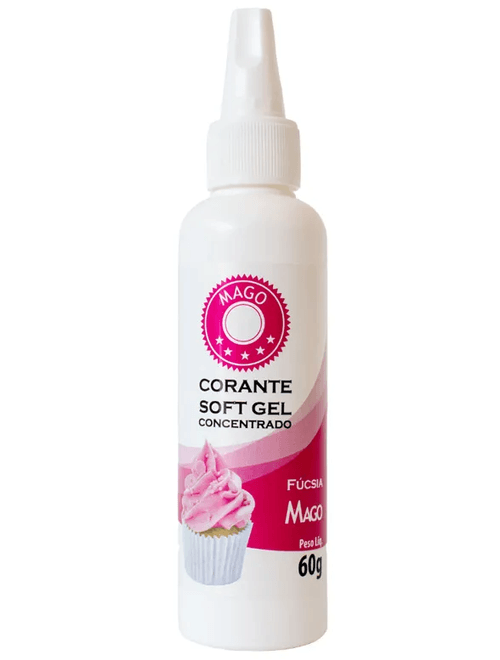 CORANTE SOFT GEL 60G FUCSIA MAGO