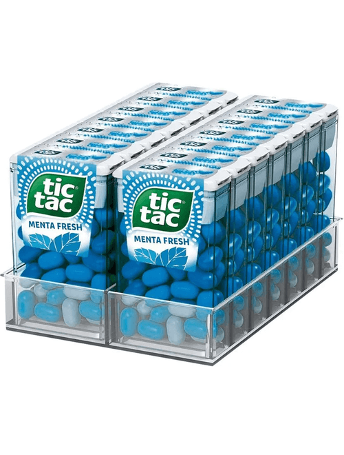 PASTILHA MENTA FRESH TIC TAC DISPLAY COM 14 UNIDADES DE 14,5G CADA