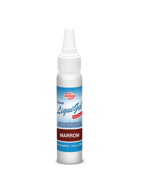 CORANTE LIQUIGEL MARROM 30G ARCOLOR