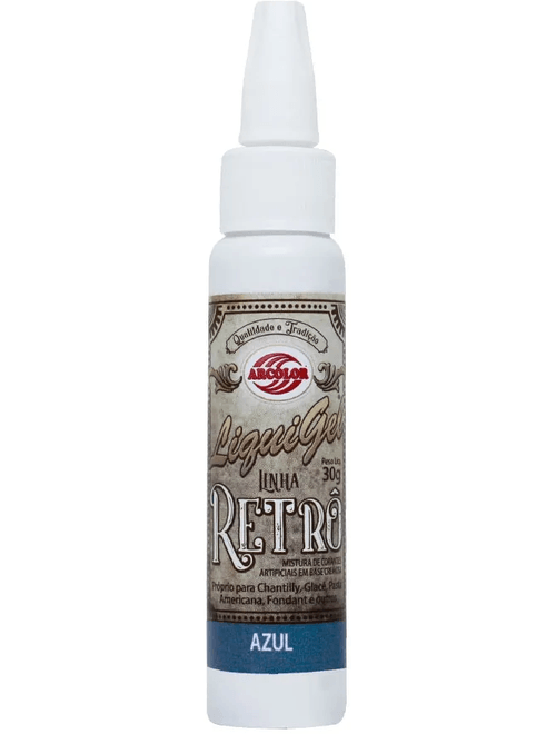 CORANTE LIQUIGEL AZUL RETRO 30G ARCOLOR