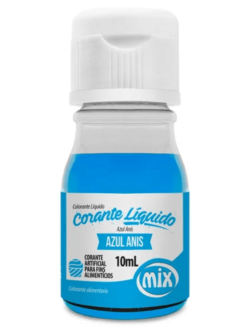 CORANTE LIQUIDO AZUL ANIS 10G MIX