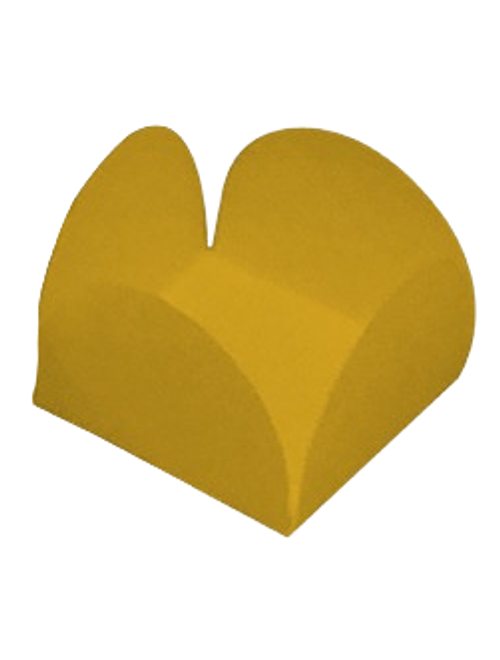 FORMA 4 PETALAS 3,3X2,5X3,3CM OURO COM 50 UNIDADES GRUPO TOYS